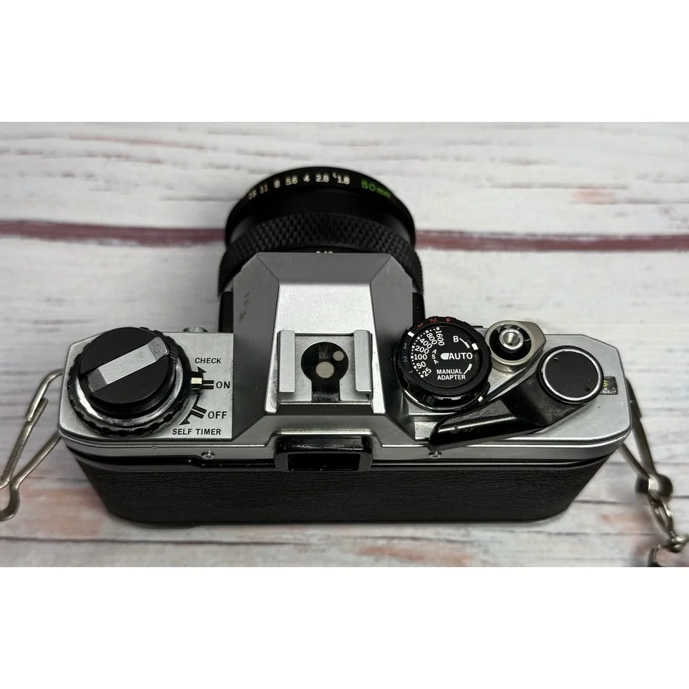 Olympus OM10 35mm Film SLR Camera with F.Zuiko 50mm f1.8 Auto-S Lens Tested
